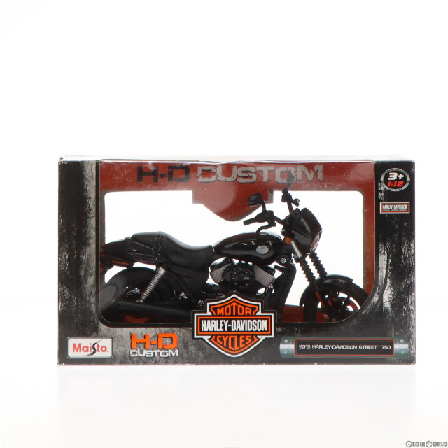 [MDL]HARLEY-DAVIDSON Collectionシリーズ 1/12 H-D Motorcycles - Street 750(ブラック) 完成品 ミニカー(MS32333)(海外流通版) MAISTO(マイスト)