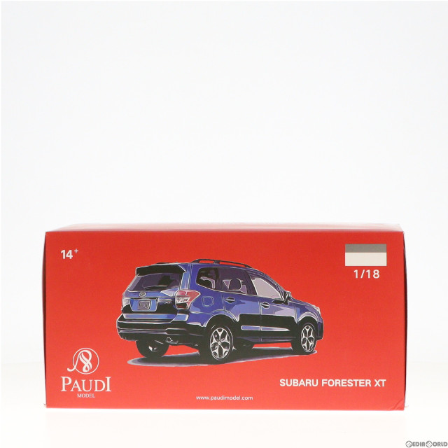 [MDL]SUBARU特注 1/18 スバル フォレスター XT(ホワイト) 2015 完成品 ミニカー Paudi Model(パウディモデル)