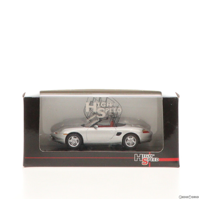 [MDL]1/43 ポルシェ ボクスター シルバー 完成品 ミニカー(HF9146S) HIGH SPEED