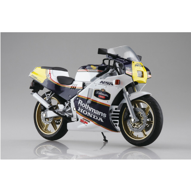 [MDL]1/12 完成品バイク Honda NSR250R SP '88 セイシェルナイトブルー/ホワイト 完成品 ミニカー(111550) スカイネット(アオシマ)