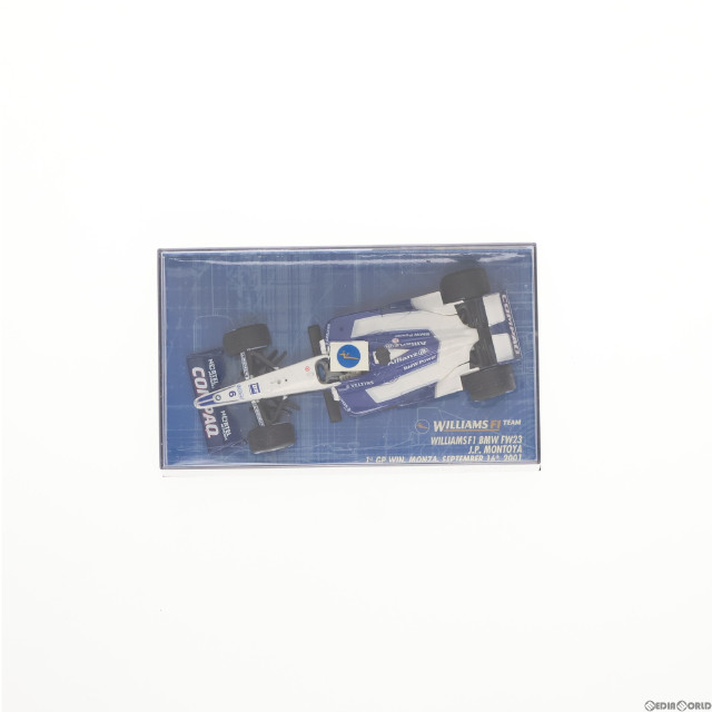 [MDL]1/43 WILLIAMS F1 BMW FW23 1st GP WIN MONZA SEPTEMBER 16th 2001 COMPAQ #6(ブルー×ホワイト) 完成品 ミニカー(400010126) MINICHAMPS(ミニチャンプス)