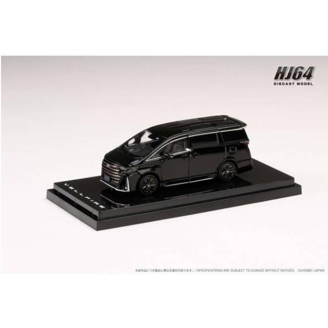 [MDL]1/64 トヨタヴェルファイア Z Premier ブラック 完成品 ミニカー(HJ641077BBK) ホビージャパン