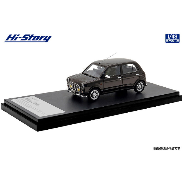 [MDL]Hi-Story(ハイストーリー) 1/43 DAIHATSU Mira Gino(ミラジーノ) 5DOOR(2000) ディープブラウンマイカ 完成品 ミニカー(HS460BR) インターアライド