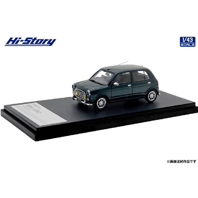 [MDL]Hi-Story(ハイストーリー) 1/43 DAIHATSU Mira Gino(ミラジーノ) 5DOOR(2000) ブリティッシュグリーンマイカ 完成品 ミニカー(HS460GR) インターアライド