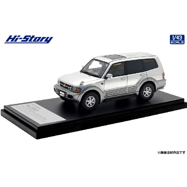 [MDL]Hi-Story(ハイストーリー) 1/43 MITSUBISHI PAJERO(パジェロ) Long SUPER EXCEED DI-DIESEL 3200(1999) サテライトシルバー/クイーンズシルバー 完成品 ミニカー(HS473SL) インターアライド