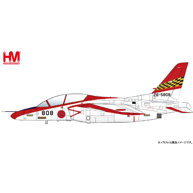 [MDL](再販)1/72 航空自衛隊 T-4 レッドドルフィン 第32教育飛行隊 完成品 飛行機(HA3904) ホビーマスター