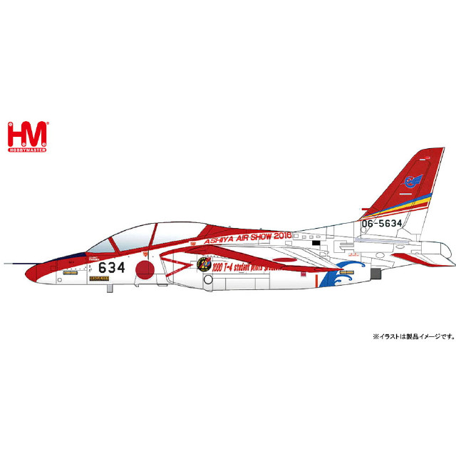 [MDL](再販)1/72 航空自衛隊 T-4 レッドドルフィン 芦屋基地航空祭 2016 完成品 飛行機(HA3905) ホビーマスター