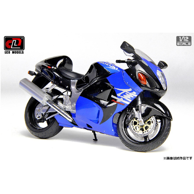 [MDL]1/12 Suzuki GSX1300R Hayabusa(ハヤブサ) 2001(Blue and black color) 完成品 ミニカー(LCD-M03-BB) LCD MODELS