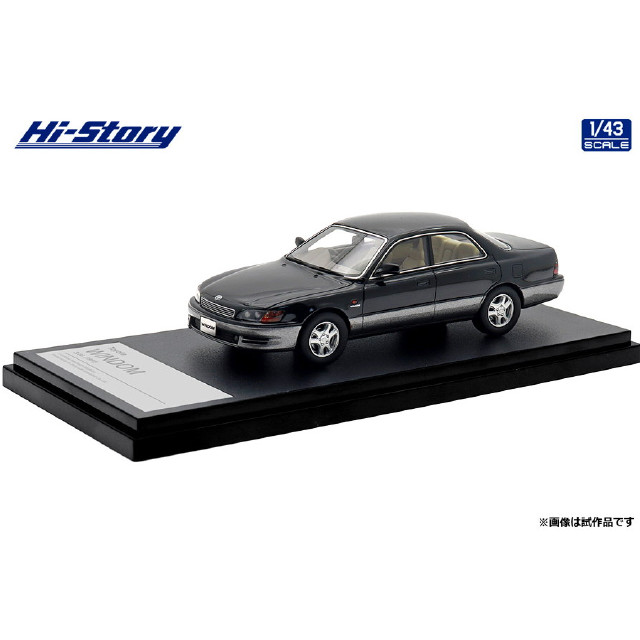 [MDL]Hi-Story(ハイストーリー) 1/43 Toyota WINDOM(ウィンダム) 3.0G(1991) ブラックトーニングG 完成品 ミニカー(HS466BK) インターアライド