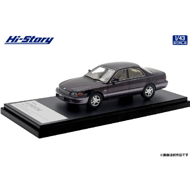 [MDL]Hi-Story(ハイストーリー) 1/43 Toyota WINDOM(ウィンダム) 3.0G(1991) ダークモーブマイカメタリックトーニングG 完成品 ミニカー(HS466BR) インターアライド