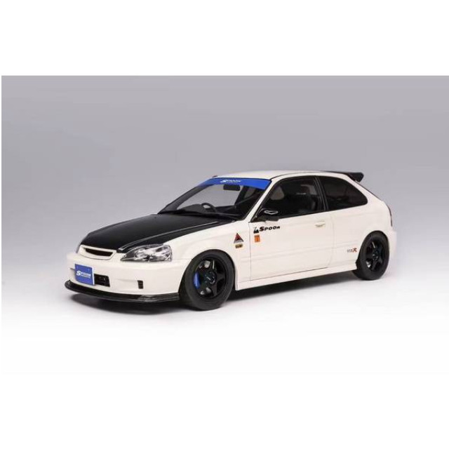 [MDL]1/18 ホンダ シビック Type R(EK9) Spoon チャンピオンシップホワイト 完成品 ミニカー(M85015) MOTORHELIX(モーターヘリックス)