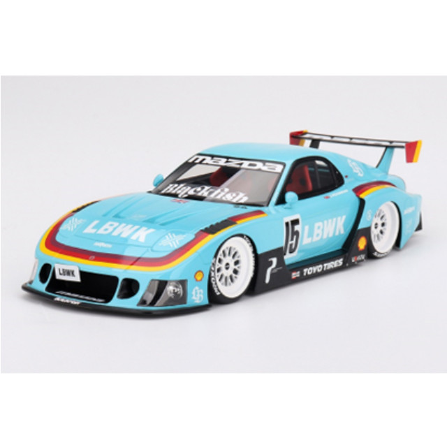 [MDL]1/18 マツダ RX-7 LB-Super Silhouette リバティーウォーク ヨーロッパ(右ハンドル) 完成品 ミニカー(TS0543) TOP SPEED(トップスピード)