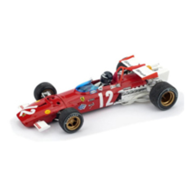 [MDL](再販)1/43 フェラーリ 312B 1970年 オーストリアGP 優勝 #12 J.Ickx ドライバーフィギュア付き 完成品 ミニカー(R312CH) BRUMM(ブルム)