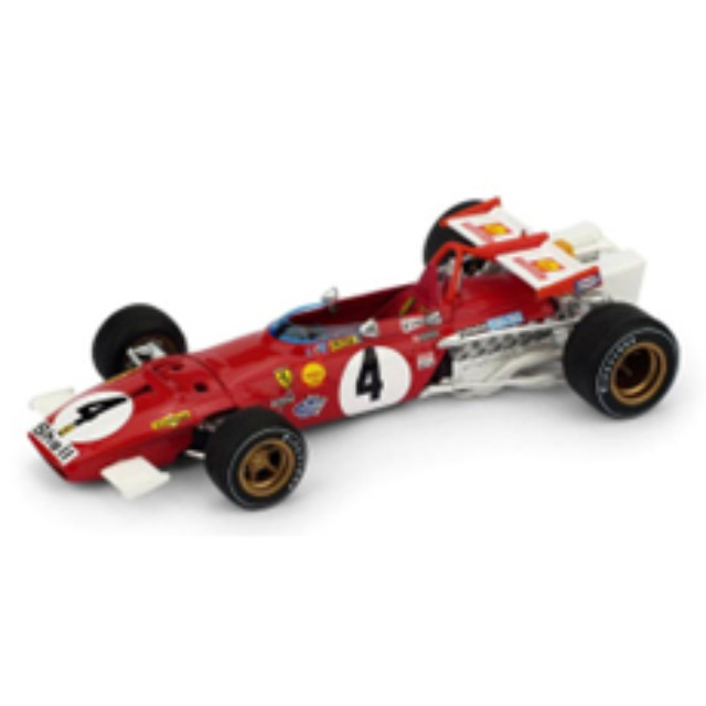 [MDL](再販)1/43 フェラーリ 312B 1970年 イタリアGP 優勝 #4 C.Regazzoni 完成品 ミニカー(R313) BRUMM(ブルム)