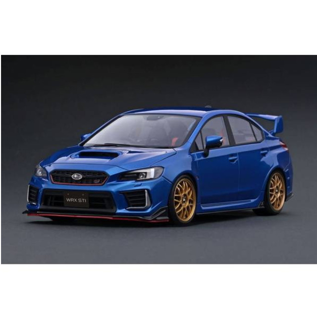 [MDL] 1/18 SUBARU WRX(CBA-VAB) STI Blue Metallic 完成品 ミニカー(IG3609) ignition model(イグニッションモデル)