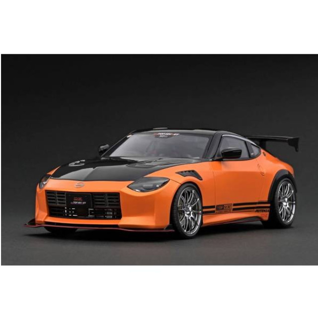 [MDL] 1/18 TOP SECRET Fairlady Z(フェアレディZ)(RZ34) Orange Metallic 完成品 ミニカー(IG3382) ignition model(イグニッションモデル)