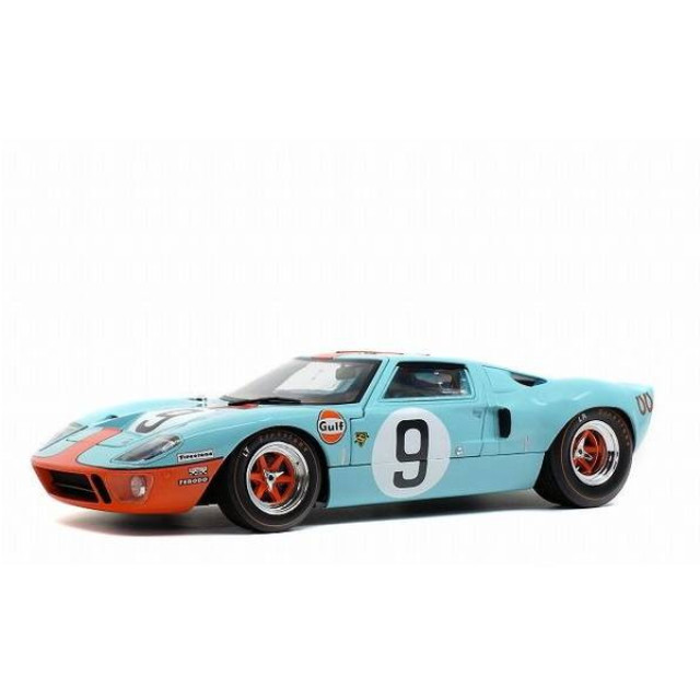 [MDL](再販)1/18 フォード GT40 Mk.1 ワイドボディ 24h Le Mans #9(ガルフ) 完成品 ミニカー(S1803001) solido(ソリド)