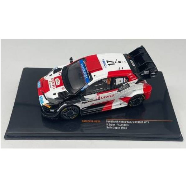 [MDL]1/43 トヨタ GR ヤリス Rally1 2位 2023年ラリージャパン #17 S.Ogier 完成品 ミニカー(RAM24SP-001A) IXO Models(イクソモデルス)