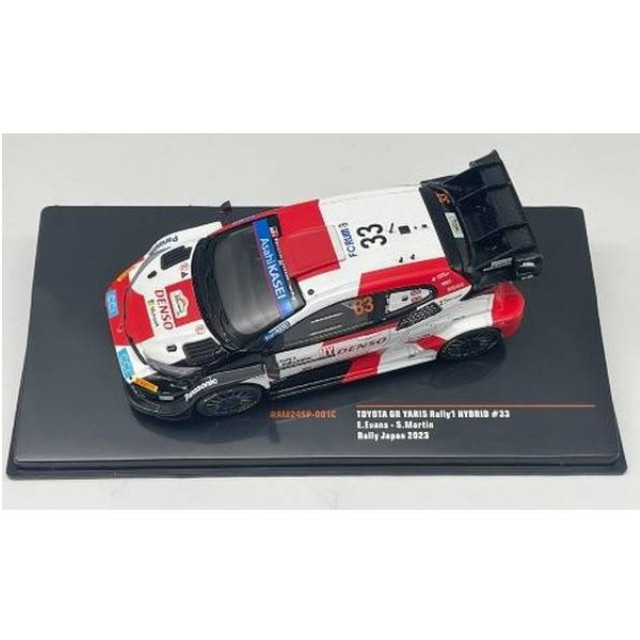 [MDL]1/43 トヨタ GR ヤリス Rally1 優勝 2023年ラリージャパン #33 E.Evans 完成品 ミニカー(RAM24SP-001C) IXO Models(イクソモデルス)