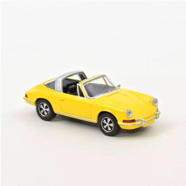 [MDL](再販)Jet Car 1/43 ポルシェ 911 タルガ 69 シグナルイエロー 完成品 ミニカー(750042) NOREV(ノレブ)