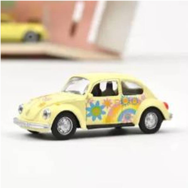 [MDL]Jet Car 3インチ VW ビートル 1303 1973 Peace and Love 完成品 ミニカー(310518) NOREV(ノレブ)