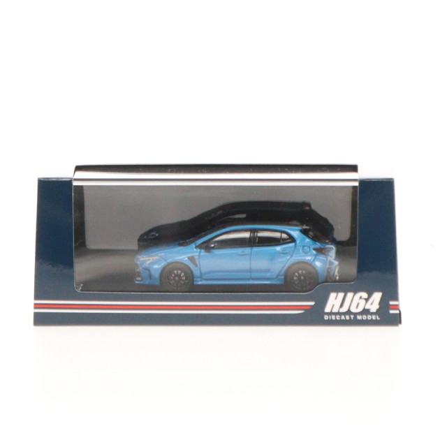 [MDL]1/64 トヨタ GRカローラ RZ(シアンメタリック) 完成品 ミニカー(HJ641067BL) ホビージャパン