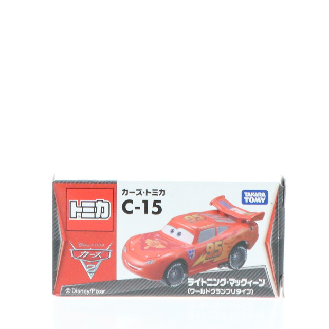 [MDL]カーズ・トミカ C-15 ライトニング・マックイーン ワールドグランプリタイプ #95(レッド) 完成品 ミニカー タカラトミー