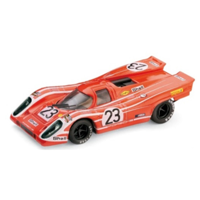 [MDL](再販)1/43 ポルシェ 917K 1970年ル・マン24時間優勝 #23 H.Herrmann/R.Attwood 完成品 ミニカー(R218) BRUMM(ブルム)