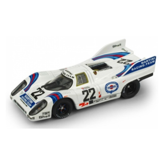 [MDL](再販)1/43 ポルシェ 917K 1971年ル・マン24時間優勝 Martini Racing Team #22 H.Marko/G. Van Lennep 完成品 ミニカー(R220) BRUMM(ブルム)