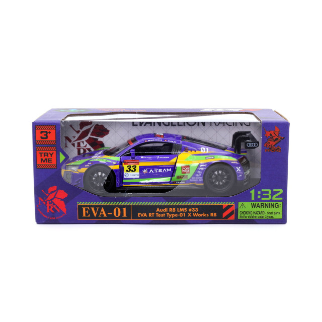 [MDL](再販)1/32 Audi R8 LMS エヴァ RT 初号機 EVANGELION RACING(エヴァンゲリオンレーシング) 完成品 ミニカー 童友社/RMZ Hobby