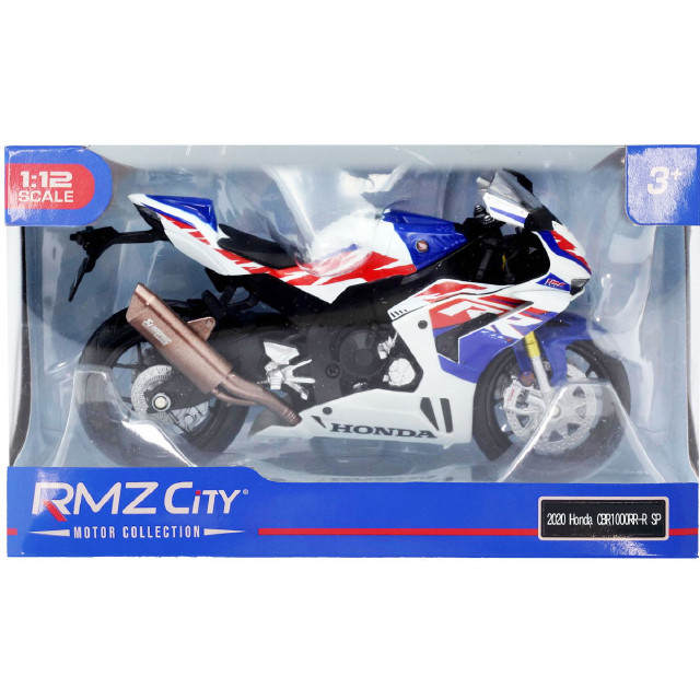 [MDL](再販)1/12 ダイキャストモーターサイクル 2022 Honda CBR1000RR-R SP 白 完成品 ミニカー 童友社