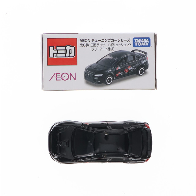 [MDL]イオン限定 トミカ AEON チューニングカーシリーズ 第6弾 1/61 三菱 ランサーエボリューションX ラリーアート仕様(ブラック) 完成品 ミニカー タカラトミー