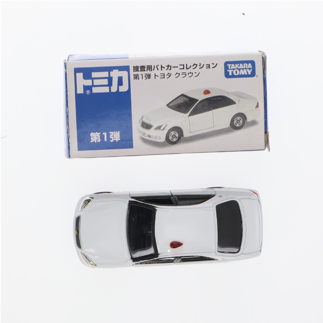 [MDL]イオン限定 トミカ 捜査用パトカーコレクション 第1弾 トヨタ クラウン(ホワイト) 完成品 ミニカー タカラトミー