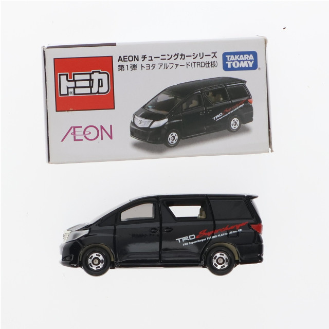 [MDL]イオン限定 トミカ AEON チューニングカーシリーズ 第1弾 1/59 トヨタ アルファード TRD仕様(ブラック) 完成品 ミニカー タカラトミー