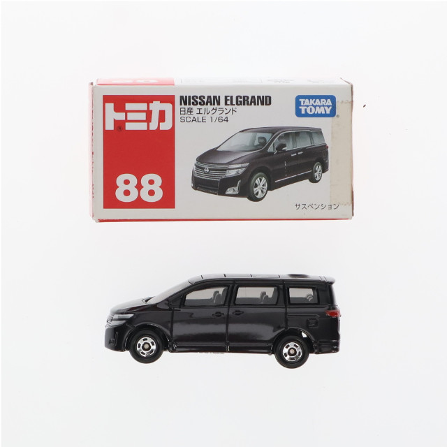 [MDL]トミカ No.88 1/64 日産 エルグランド(ダークブラウン/赤箱/中国製) 完成品 ミニカー タカラトミー