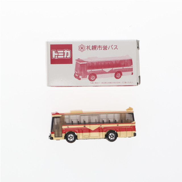 [MDL]トミカ 1/130 三菱ふそう バス 札幌市営バス(アイボリー×レッド) 完成品 ミニカー 札幌市交通局/グルグル