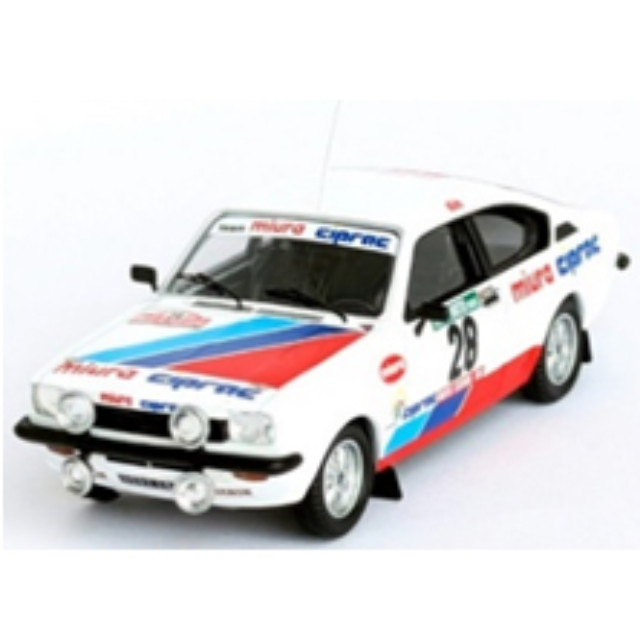 [MDL]1/43 オペル カデット GT/E 1981年ポルトガルラリー 9位 #28 Joaquim Moutinho/Pina de Morais 完成品 ミニカー(dsn219) Trofeu(トロフュー)