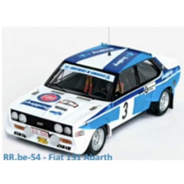 [MDL]1/43 フィアット 131 アバルト 1980年アルデンヌ 1位 #3 `Didi`/Andre Pauly 完成品 ミニカー(RRbe54) Trofeu(トロフュー)