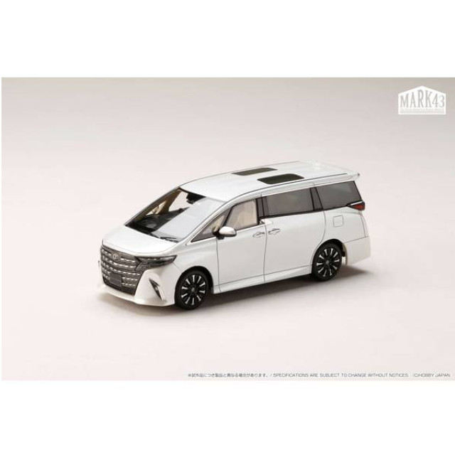 [MDL] 1/43 トヨタ ALPHARD(アルファード) EXECUTIVE LOUNGE プラチナホワイトパールマイカ 完成品 ミニカー(PM43156AW) MARK43