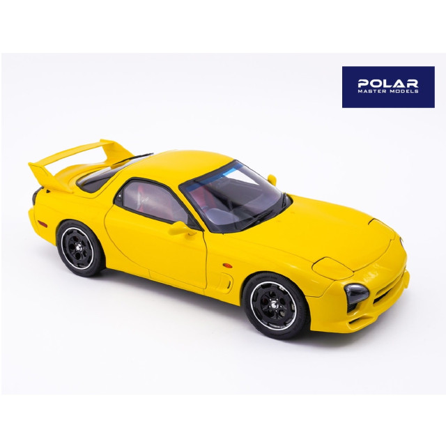 [MDL] 1/18 Mazda RX7 Speed Yellow 完成品 ミニカー(PLM22-002-1) POLER MASTER MODELS(ポーラーマスターモデルズ)