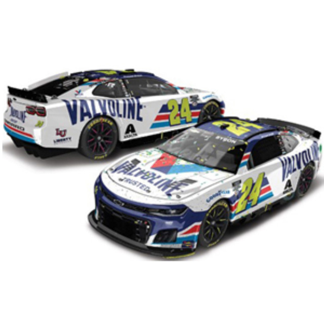 [MDL] Lionel Racing(ライオネルレーシング) NASCAR CUP Series 1/64 VALVOLINE 2023 シボレー カマロ ウィリアム・バイロン #24 フェニックス ウィナー 完成品 ミニカー(LR277723) 京商