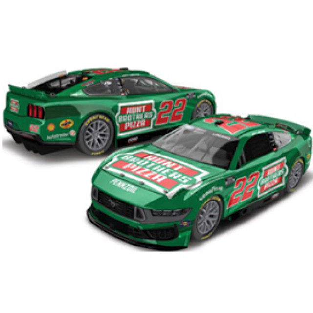 [MDL] Lionel Racing(ライオネルレーシング) NASCAR CUP Series 1/64 HUNT BROTHERS PIZZA 2024 フォード マスタング ジョーイ・ロガーノ #22 完成品 ミニカー(LR296786) 京商