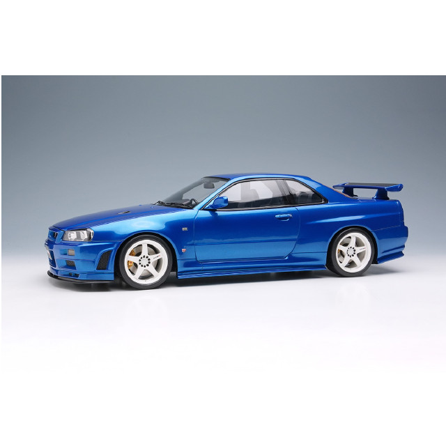[MDL] 1/18 日産 スカイラインGT-R(BNR34 NISMO S-tune Version) 2004(ベイサイドブルー) 完成品 ミニカー(EML136A) EIDOLON(アイドロン)