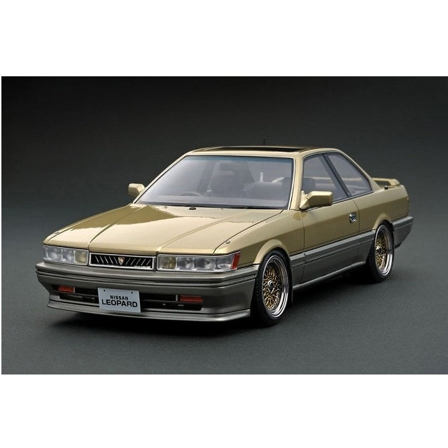 [MDL] 1/18 Nissan Leopard 3.0 Ultima(レパード 3.0 アルティマ)(F31) Gold/Silver(ゴールド シルバー) 完成品 ミニカー(IG3700) ignition model(イグニッションモデル)