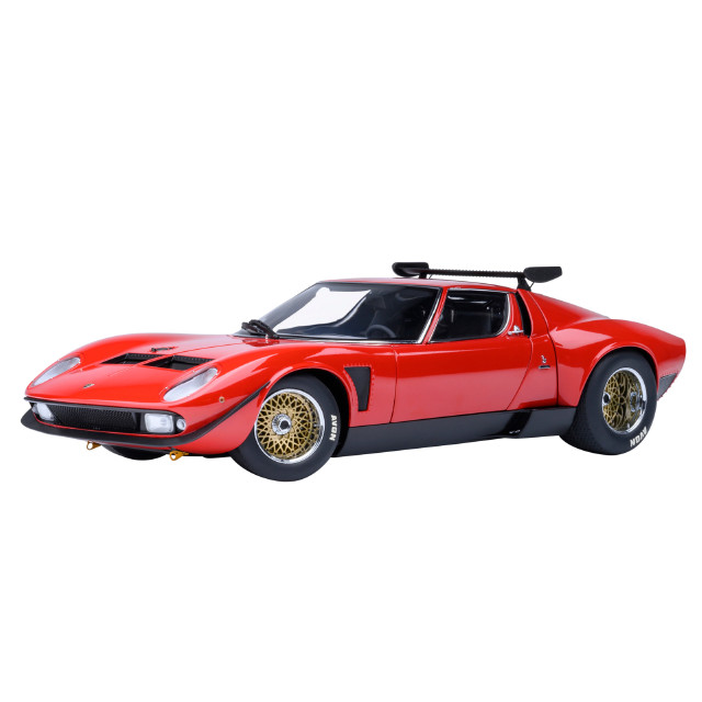 [MDL] オートアート・コンポジットダイキャストモデル 1/18 ランボルギーニ ミウラ SVR イオタ(レッド) 完成品 ミニカー(79171) AUTOart(オートアート)