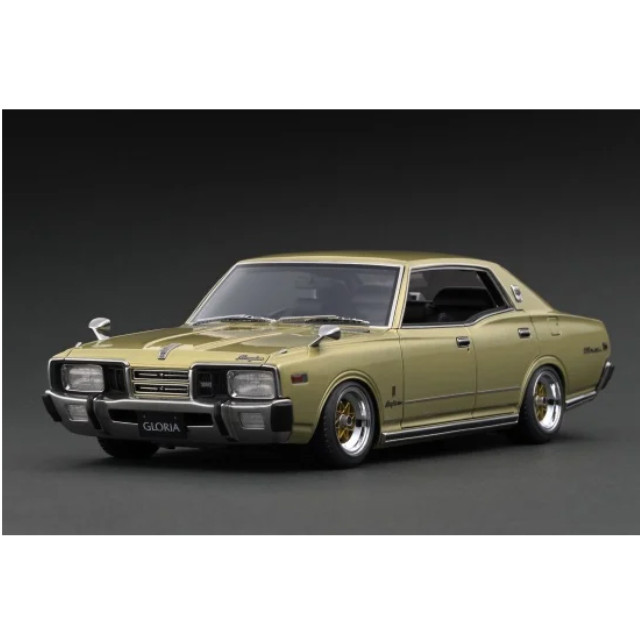 [MDL] 1/18 Nissan Gloria Brougham(グロリア ブロアム)(330) Gold(ゴールド) 完成品 ミニカー(IG3554) ignition model(イグニッションモデル)