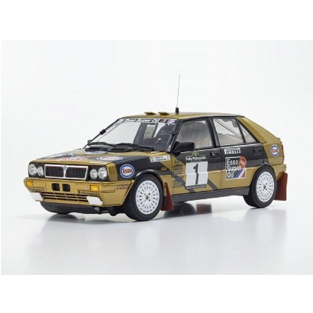 [MDL] 1/18 ランチア デルタ HF 4WD ピアンカヴァッロ ラリー ウィナー 1987 #1 完成品 ミニカー(KS08960D) 京商