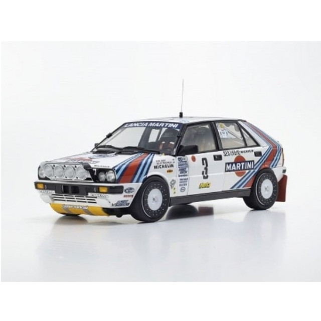 [MDL] 1/18 ランチア デルタ HF 4WD モンテカルロ ラリー ウィナー 1988 #3 完成品 ミニカー(KS08960F) 京商