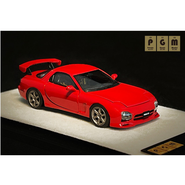 [MDL] Mazda RX-7(レッド) 1/64 完成品 ミニカー(PGM-640804-1) PGM(プライベートグッズモデル)