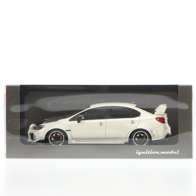[MDL] 1/18 SUBARU WRX CBA-VAB STI(ホワイトパール) 完成品 ミニカー(IG1668) ignition model(イグニッションモデル)